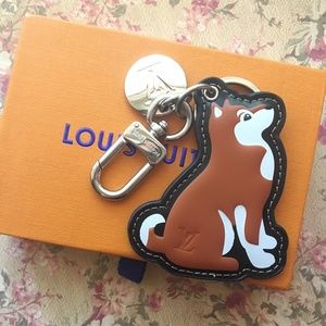 Louis Vuitton Shiba Inu Year of the Dog Keychain